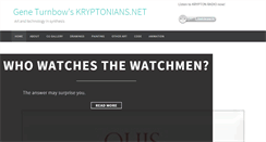 Desktop Screenshot of kryptonians.net
